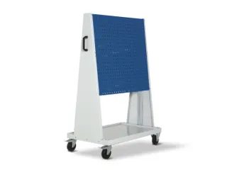transportwagen met geperforeerde platen,4xgeperforeerde plaat,RAL5010 - 1