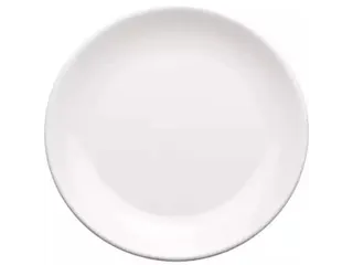 Bord Seco 23 cm melamine wit doos a 6 stuks - 1