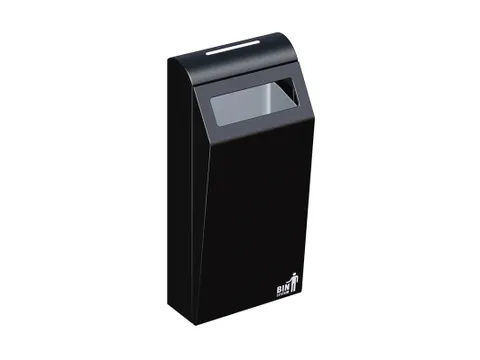 Buitenafvalbak Binsystem Single Bin 60 Liter Zwart