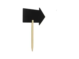 Krijtbord Securit pijl 440x270mm met houten pin - 2