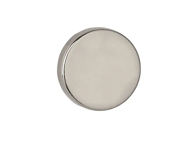 Aimant néodyme MAUL rond 20x5mm 6,2kg 4 pièces
