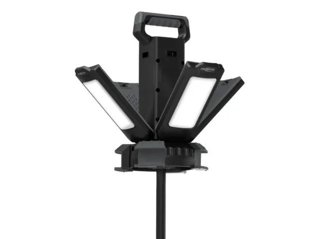Ledstalamp,behuizing kunststof/aluminium,4 LED,3500-14000lumen