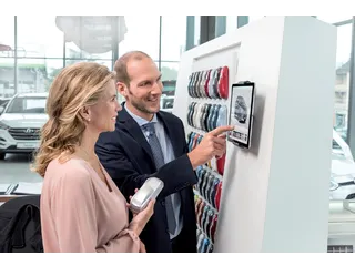 Tablethouder Durable voor aan de wand - 3