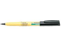 Viltstift Pentel NM10 textiel rond zwart 1mm