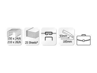Nietmachine Kangaro Trendy-210 zwart - 2