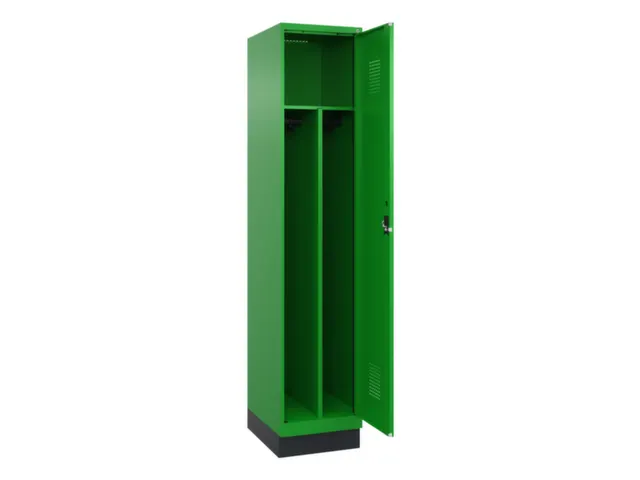 locker voor scheiding van kleding,HxBxD 1950x400x500mm,1vak