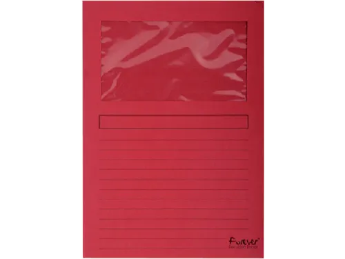 Venstermap Exacompta Forever L-map 120gr karton Rood