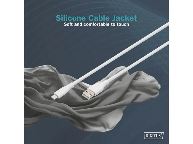 Lightning SILICONE CONNECTION CBL USB-A