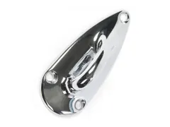 Wandbevestiging voor afzetkoord Verchroomd