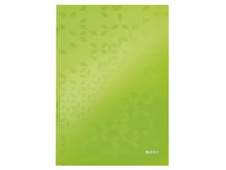 Notitieboek Leitz WOW A4 lijn groen - 1