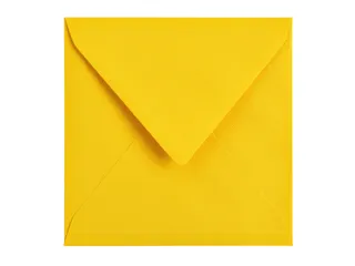 Envelop Papicolor 140x140mm Dottergeel Gegomd - 2