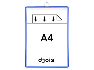 Zichtpanelenframe hangend Tarifold A4 blauw 5 stuks - 2