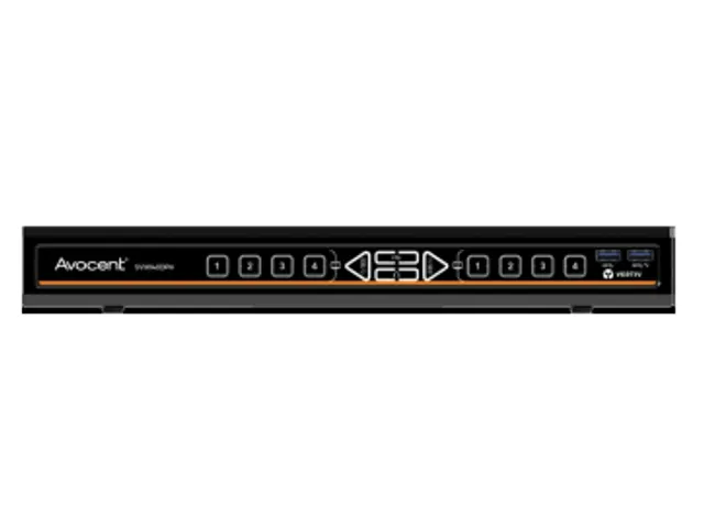 Vertiv SV Universal DP/H Desktop Matrix 2x8 KVM, 3840 x 2160 Pixels, 4