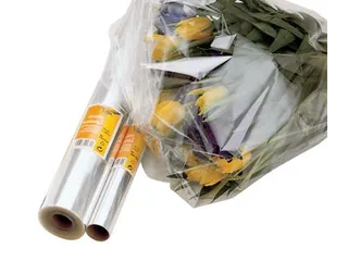 Cellofaan transparant inpakpapier 70cm x 5m - 1