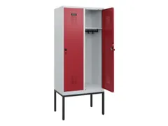 schoollocker,HxBxD 1950x800x500mm,2vak,vak B 400mm,draaigrendel