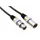 XLR-Kabel - XLR Mannelijk Naar XLR Vrouwelijk - 6m - Zwart