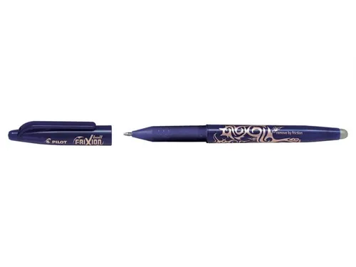 Rollerpen Pilot Frixion Ball 1.0mm BL-FR10 Brede punt Blauw