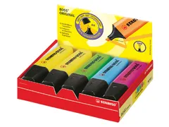 Markeerstift STABILO BOSS Original 70/10 assorti 4 kleuren 10 Stuks