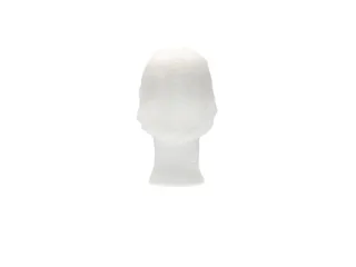 Haarnet CMT clip non-woven L 53cm PP wit 100 stuks - 3