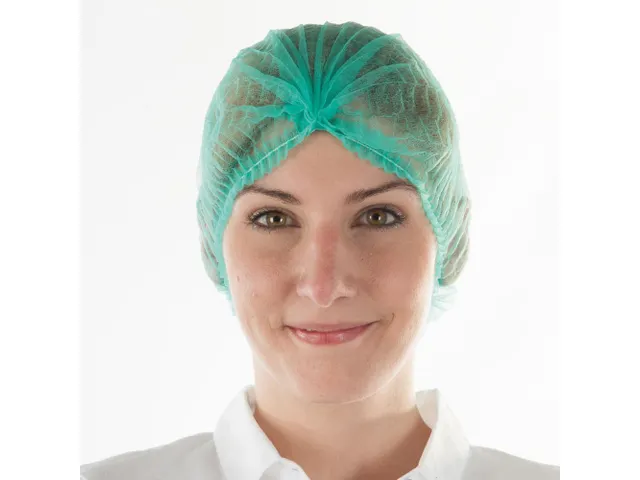 Franz Mensch Hygonorm 12107 Clip cap Haarnetje 50cm Groen 1000 stuks