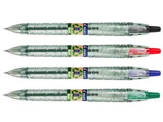 Balpen Pilot B2P Ecoball Begreen 1.0mm Medium punt Groen - 2