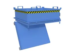 mini-bodemklepcontainer,HxLxB 625x1000x1200mm,0,37m³,inrijbeugel,staa