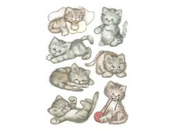 Sticker Etiket Herma 3477 Schattig Poesje 21 stickers