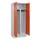 PBM-locker,HxBxD 1950x800x500mm,2vak,vak B 400mm,draaigrendel