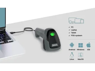 Safescan 310-W Barcodescanner 1D en 2D barcodes USB-A - 5