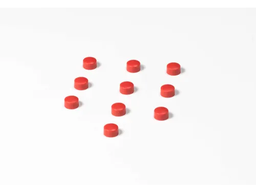 Memomagneten 10 Stuks Rood 10mm 10 stuks