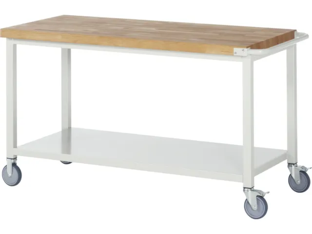 Werkbank 880x1500x700mm Beukenhouten Werkblad Legbord Duwbeugel