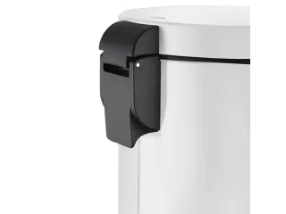 Serene pedaalemmer 12 liter met Metalen Binnenemmer Wit - 3