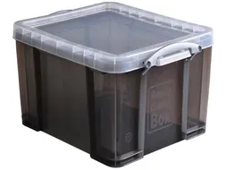 Opbergdoos 35 Liter Transparant Smoke