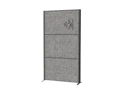 MAULconnecto scheidingswand 3x Akoestisch Donkergrijs