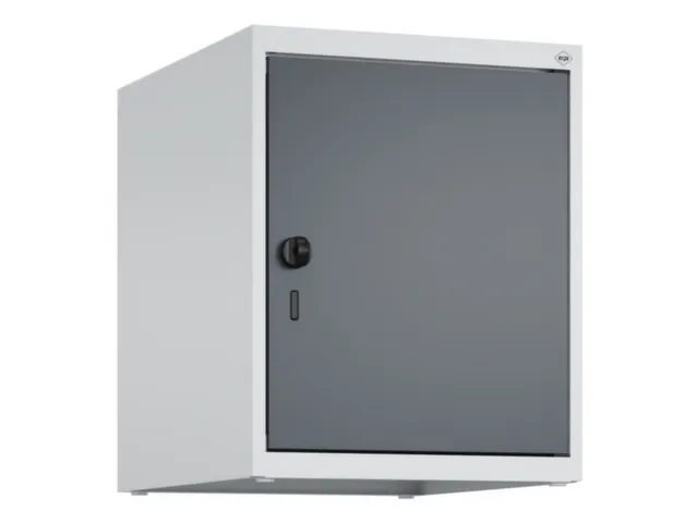 opzetkast,v. locker,1vak.,vak B 400mm,HxBxD 500x400x500mm,draaigrendel