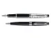 Stylo Bille Waterman Expert Noir Laqué CT pointe moyenne