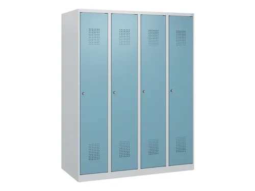 schoollocker,HxBxD 1530x1200x500mm,4vak,vak B 300mm,cil.-slot