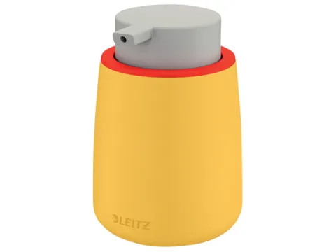 Dispenser Leitz Cosy voor handzeep 300 ml geel