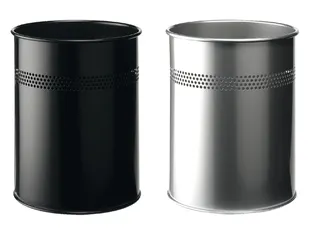 Papierbak Durable 3300-23 15 liter 30mm perforatie zilver - 2