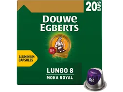 Lungo Moka Royal Koffiecapsules Intensiteit 8 Pak 20 stuks