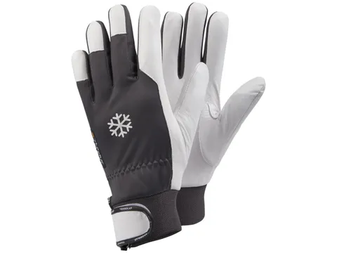 Tegera 117 koudebestendige handschoenen, grijs/wit, maat 6, per 12 paa