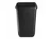 Poubelle CMT Quartz 23L Plastique Noir