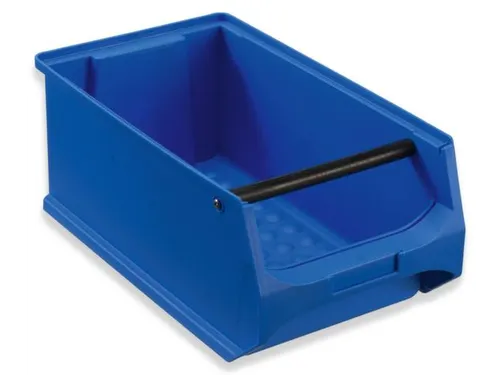 Zichtbak Grip 150x200x350mm Pp Met Draaggreep Blauw