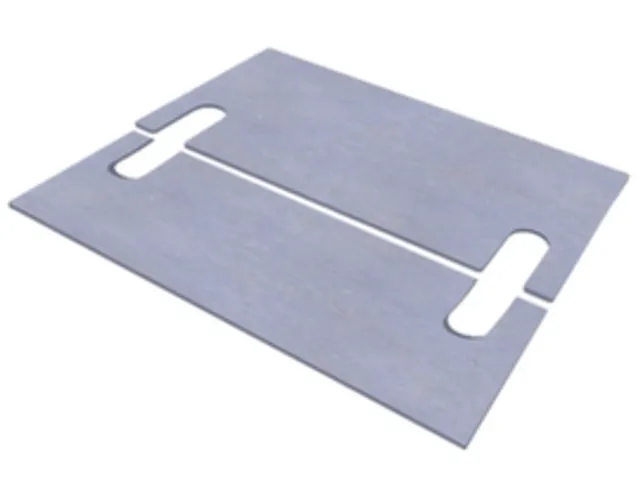 onderlegplaat,v. palletstelling,BxD 209x198mm,staal verzinkt