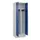 PBM-locker,HxBxD 1950x600x500mm,2vak,vak B 300mm,draaigrendel