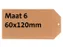 Label karton nr 6 200gr 60x120mm chamois 1000 stuks