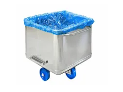 Afdekhoes voor normwagen PE 72x84x25cm elastiekband blauw 200 Stuks