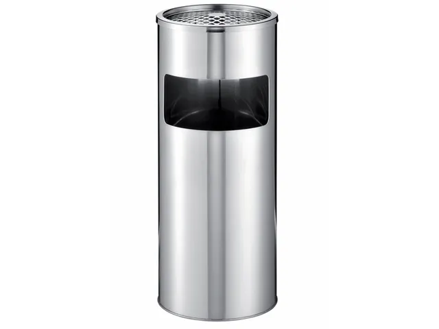 Poubelle-cendrier Durable 3373-23 Rond Inox