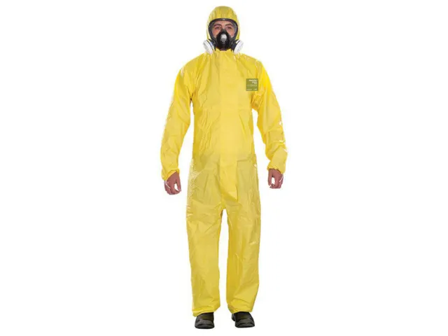 Ansell AlphaTec 2300 plus wegwerp overall, geel, maat S, per stuk