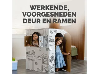 Kartonnen Marktkraam XL Bankers Box Play inkleurbaar - 7